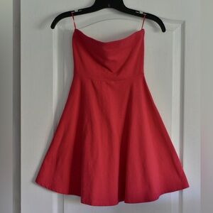 Hot Pink Strapless Princess SunDress